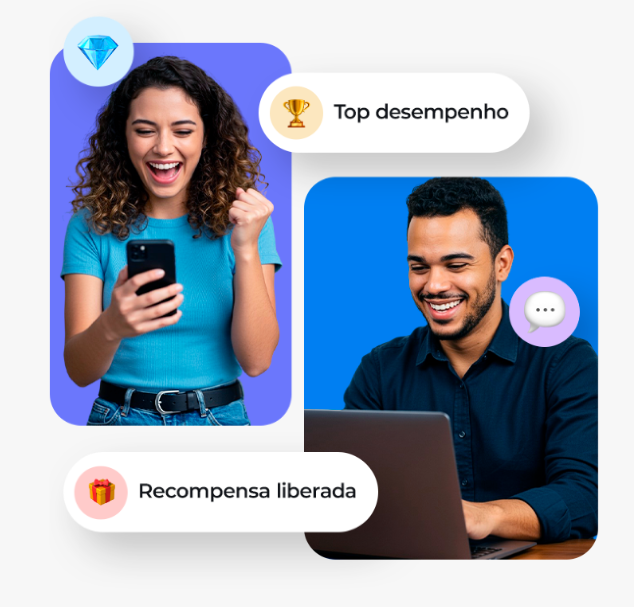 Equipe diversa em espaço aberto